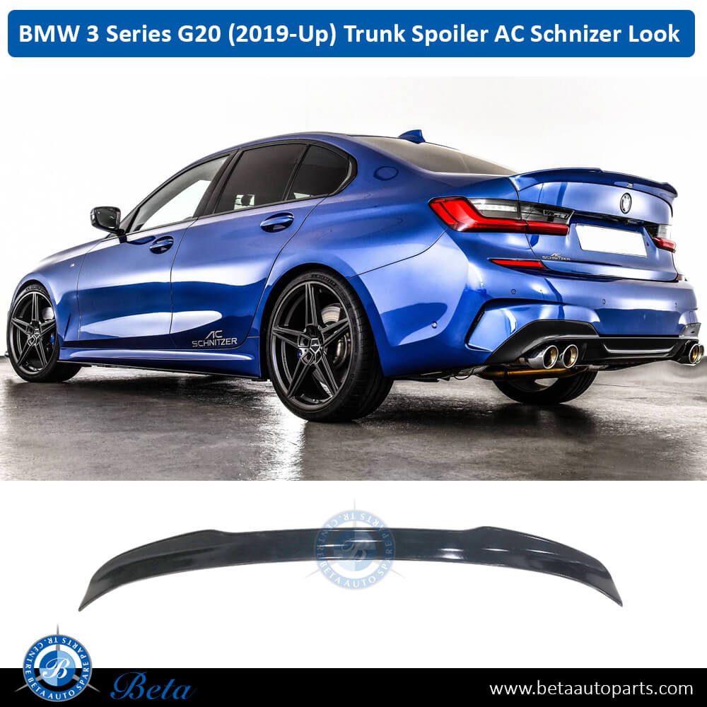 BMW 3 Series G20 (2019-Up), Trunk Spoiler AC Schnizer Look, China, 51628092947 BMW 3 Series G20 (2019-Up), Trunk Spoiler AC Schnizer Look, China, 51628092947